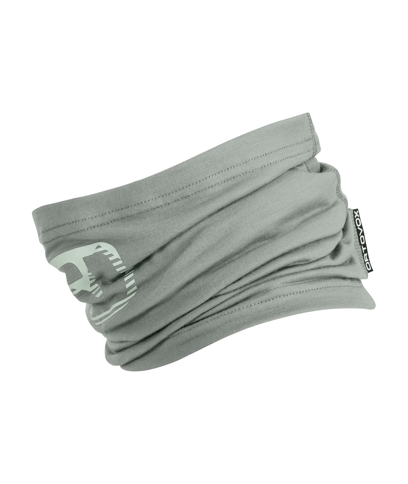 Ortovox 120 Cool Tec Logo Neckwarmer Schlauchschal Green Sage