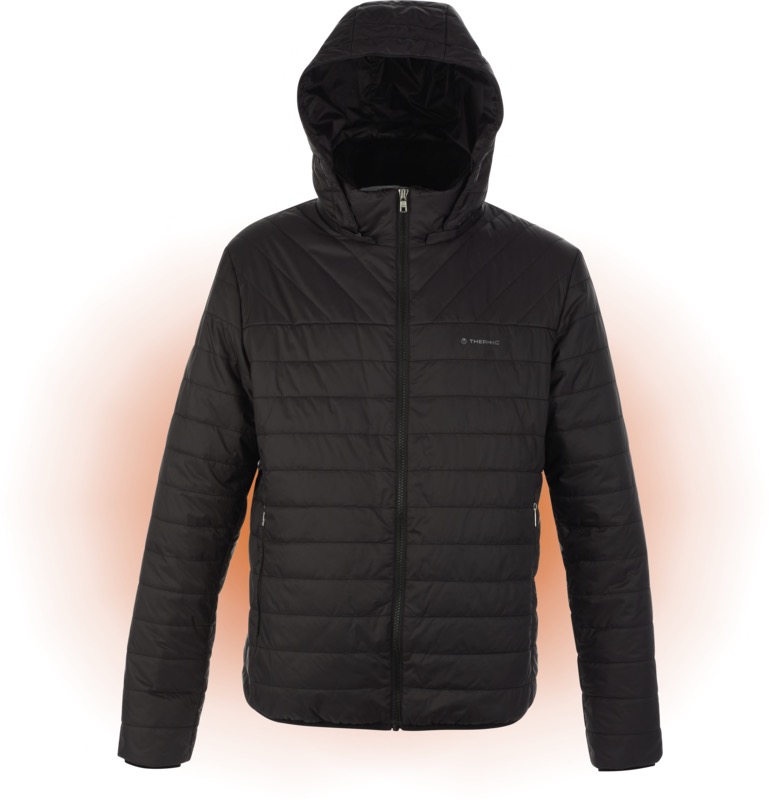 Therm-ic Powerjacket Casual Men | Heizjacke mit USB und abnehmbarer Kapuze