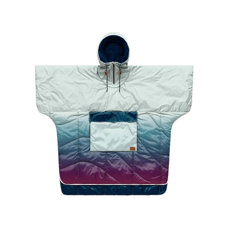 Rumpl Nanoloft Puffy Poncho Crisp Fade | Poncho | ski-shop.ch