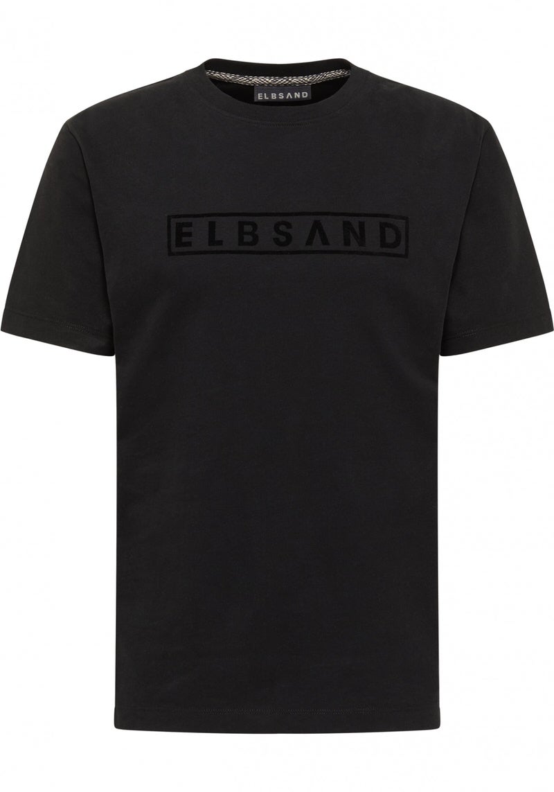 Elbsand Finn T-Shirt Black Regular Fit | Onlineshop ski-shop.ch
