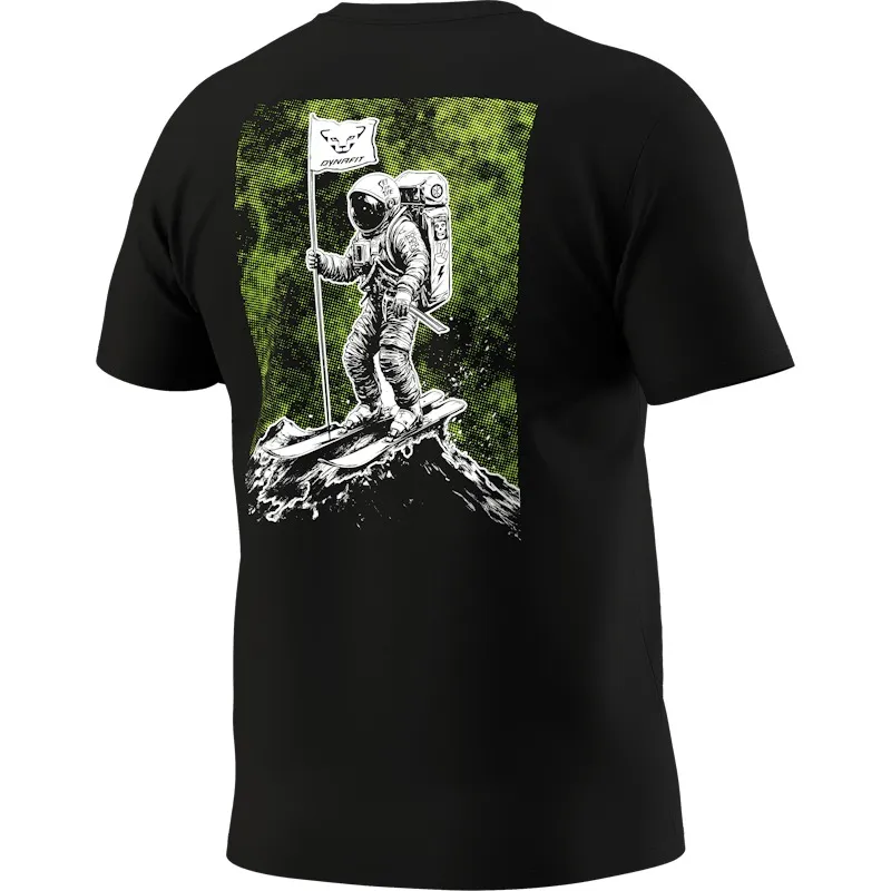 Back Graphic Cotton T-Shirt Herren