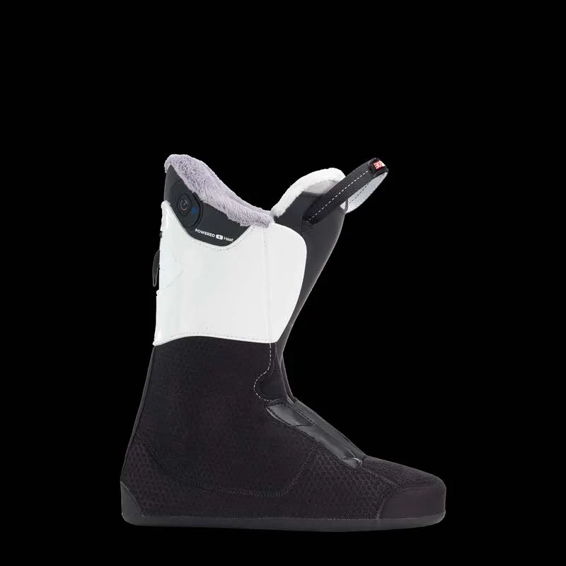 Innenansicht Skischuh: Schwarz-weisser Innenschuh des Nordica Speedmachine Heat 85 W mit wärmender Therm-ic-Technologie.