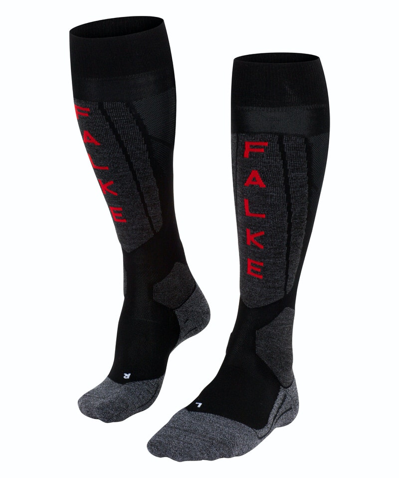 Falke SK5 Damen Skiing Kniestrümpfe Black Mix