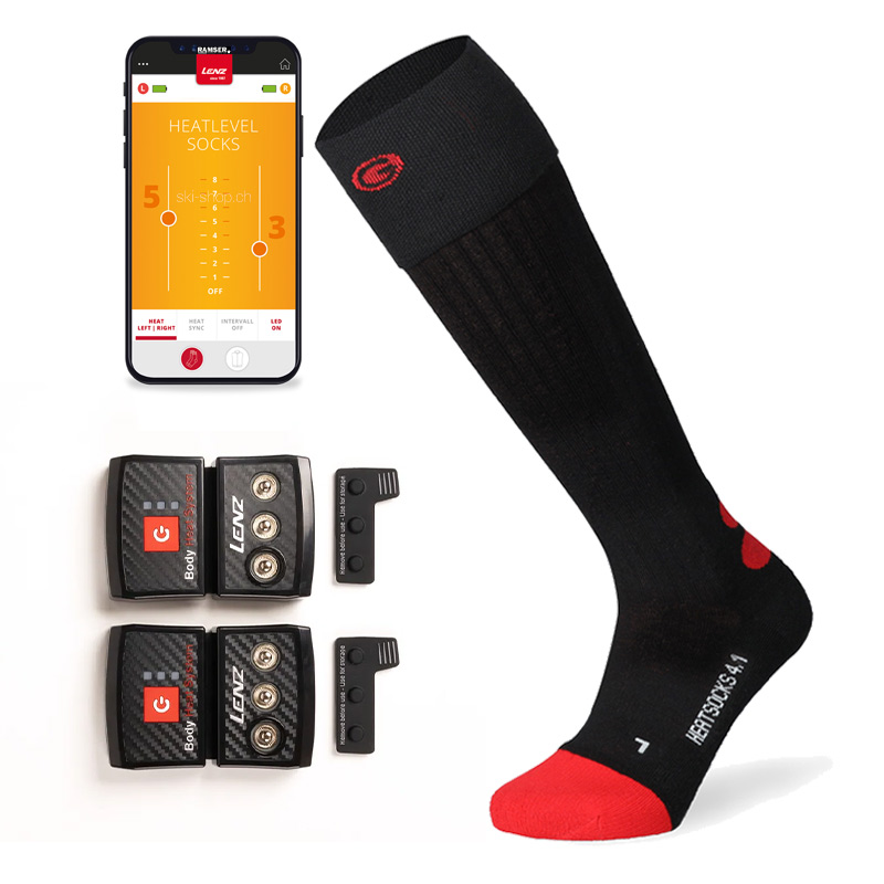 Lenz Heat Sock 6.1 Toe Cap Set RCB 2000