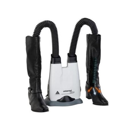 Alpenheat UniversalDry Schuhtrockner mit zwei Stiefeln zum Trocknen abgebildet.