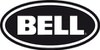 Logo der Marke BELL. Weißer Schriftzug auf schwarzem Grund, umrandet von einer weißen Linie.