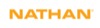 Gelbes "NATHAN"-Logo auf weißem Hintergrund.