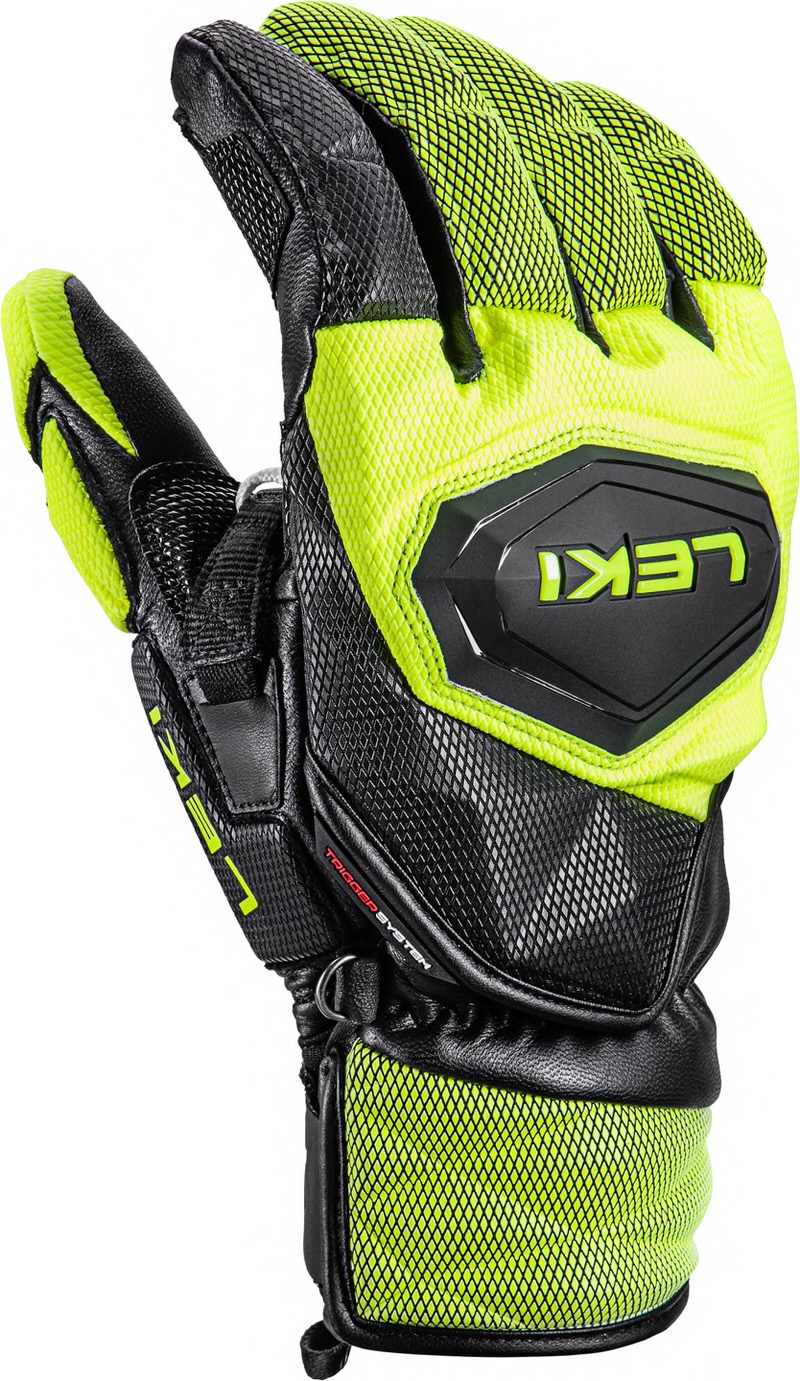 Leki Venom SL 3D Black/Ice-Lemon | ski-shop.ch