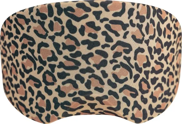 Reusch Goggle Cover Skibrillenschutz Beige Leopard