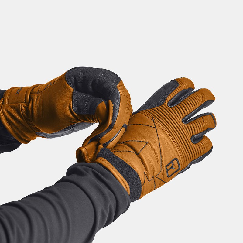 Ortovox Full Leather Glove Sly Fox | ski-shop.ch