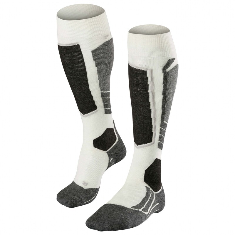 Falke SK2 Damen Skiing Kniestrümpfe Black-White