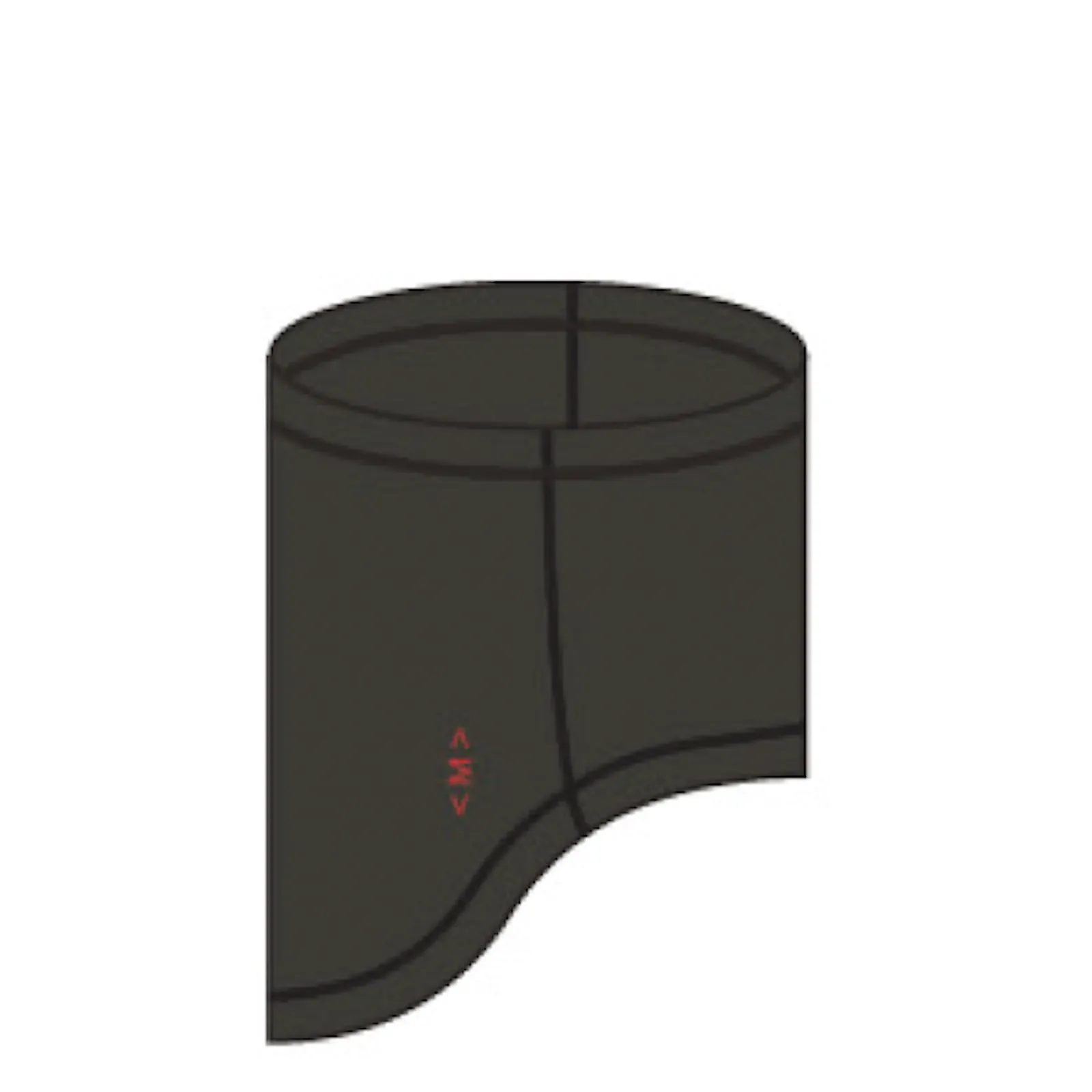 The Mountain Studio W-4 Fleece Neck Gaiter Peat