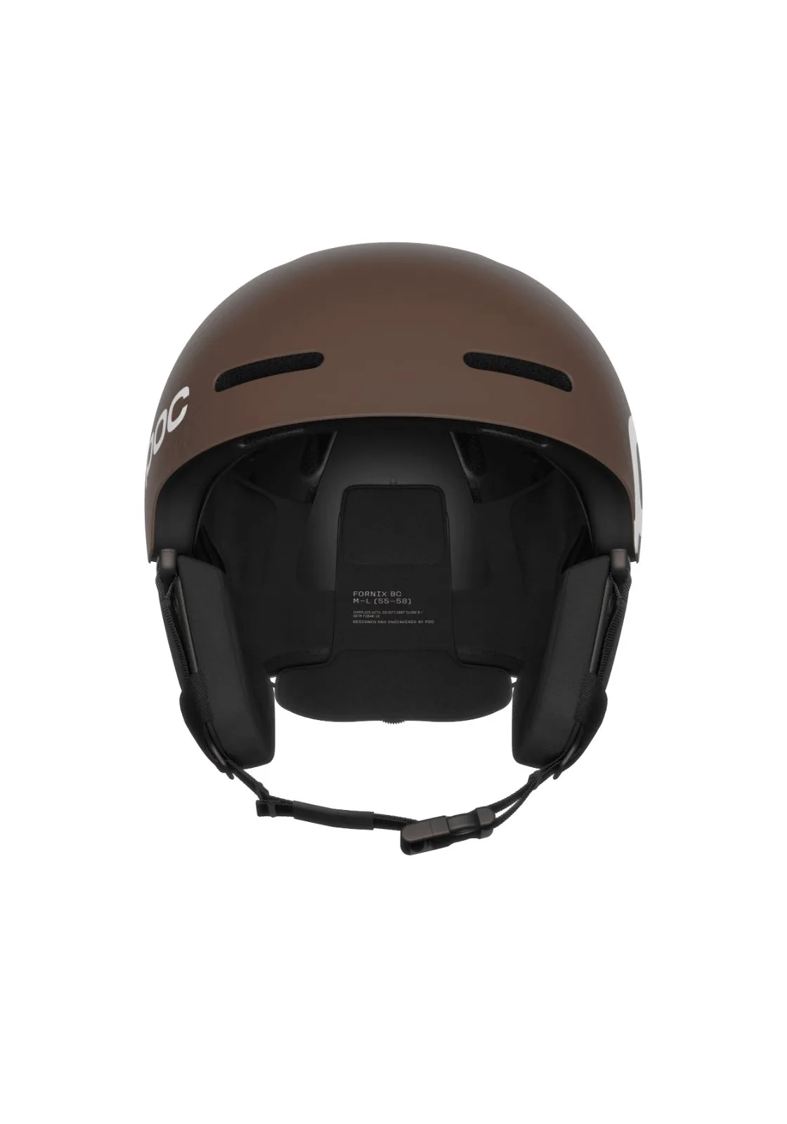 POC Fornix BC Skihelm Bronzite Brown Matt