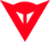 Rotes, abwärts gerichtetes Dreieck mit einer stilisierten, weißen Form, die an einen Pfeil erinnert. Oben abgerundet.