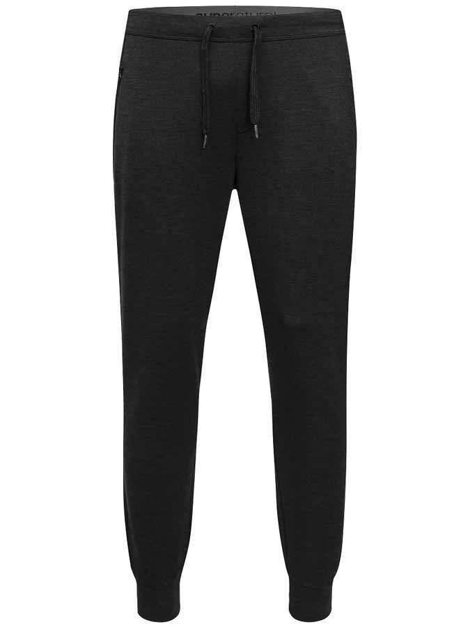 Super.Natural M City Cuffed Jet Black Melange | Onlineshop ski-shop.ch