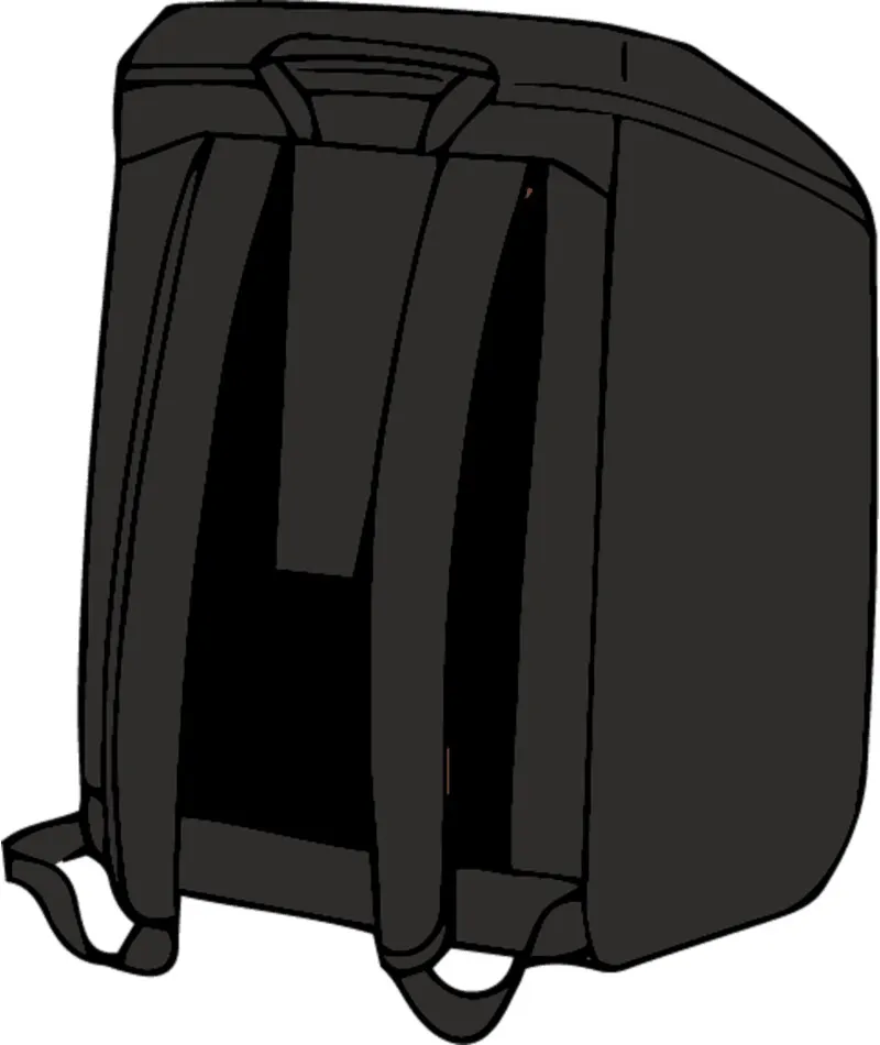 Atomic Boot & Helmet Pack 35L Black Seitenansicht