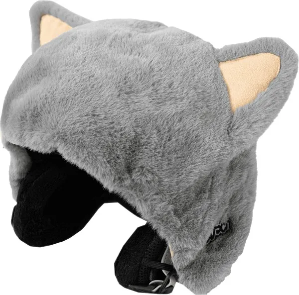 Reusch Faux Fur Helmet Cover Junior Kinder Helmüberzug Wolf