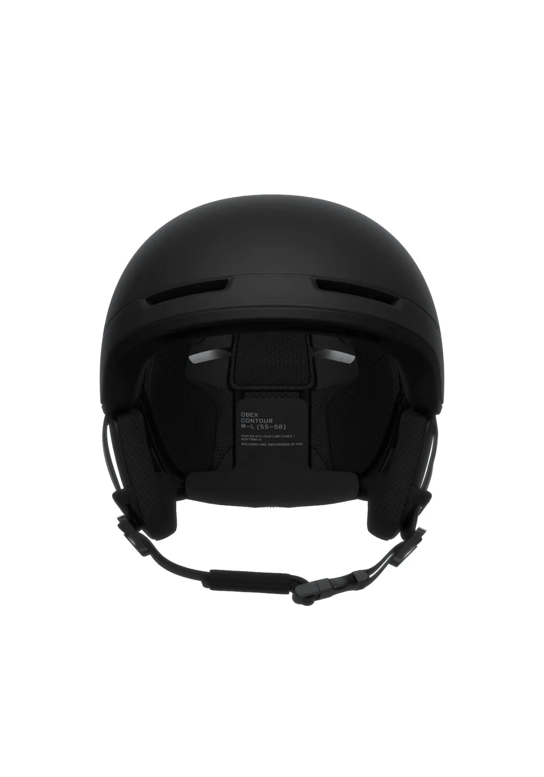 POC Obex Contour Skihelm Uranium Black Matt