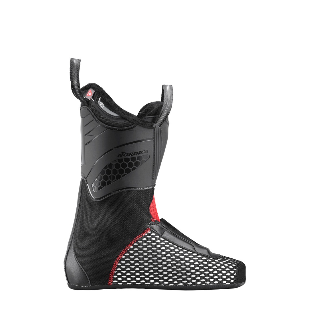 Schwarzer Innenschuh für Nordica Promachine 95 W GW Skischuhe, seitliche Ansicht.