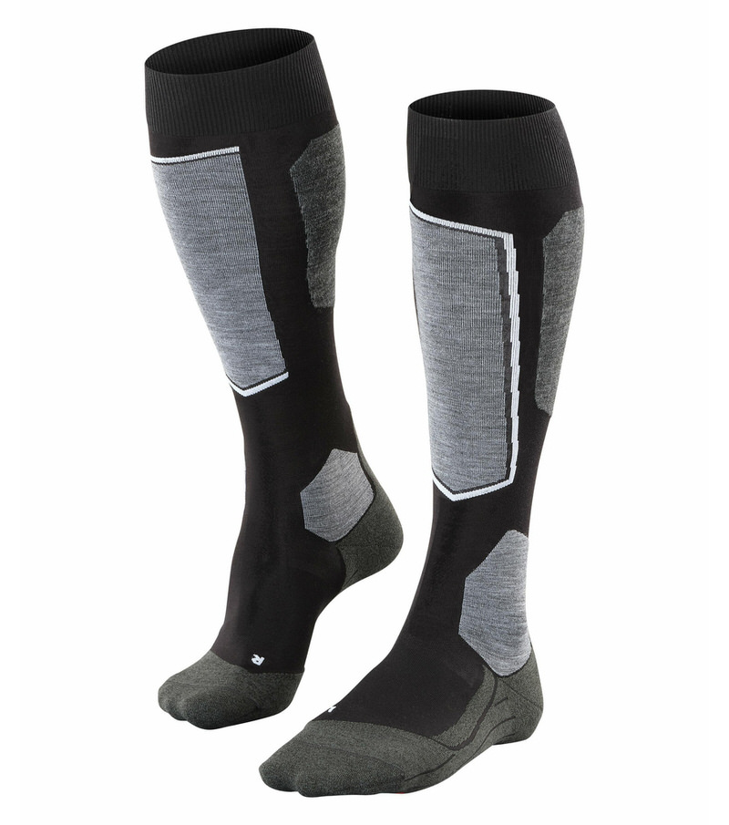 Falke SK6 Damen Skiing Kniestrümpfe Black-Mix