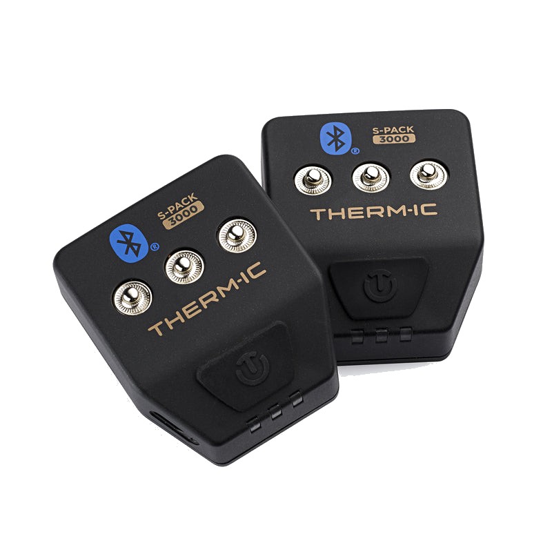 Therm-ic S-Pack 3000B Akku für Heizsocken Bluetooth 2 Stück