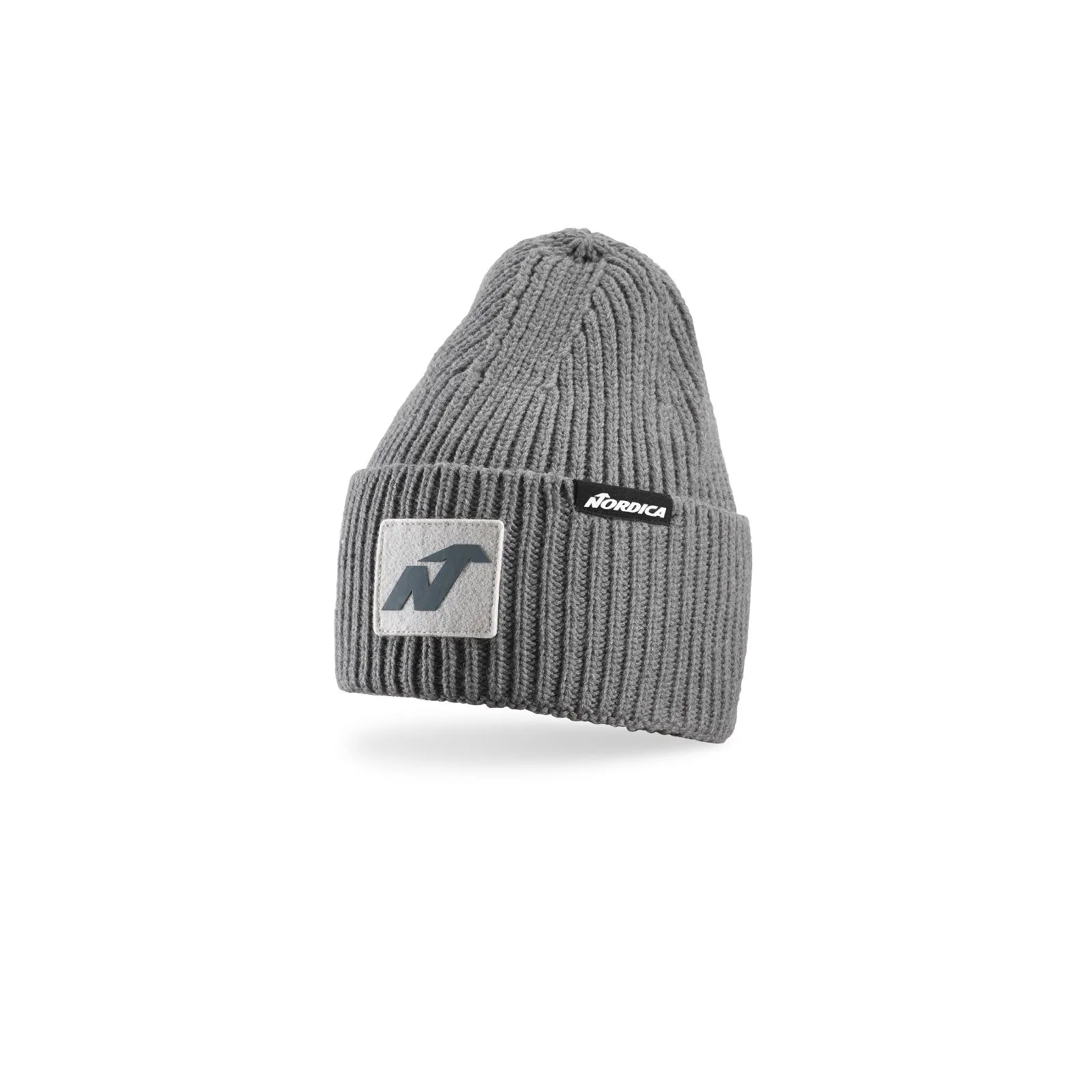 Nordica Essential Beanie Black Grey Seitenansicht