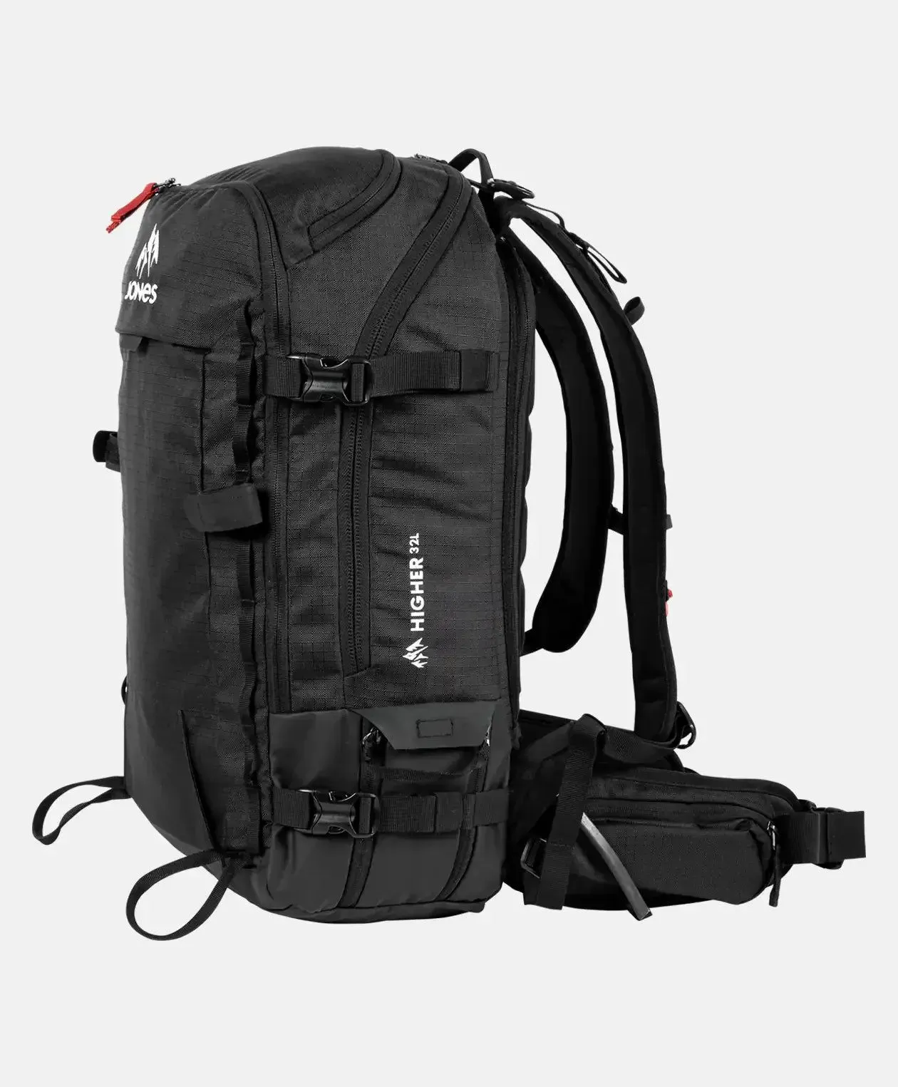 Jones Higher 32L Backpack Stealth Black detail