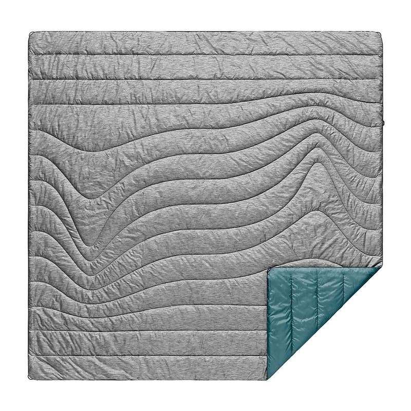 Rumpl Original Puffy Blanket Light Heather | ski-shop.ch