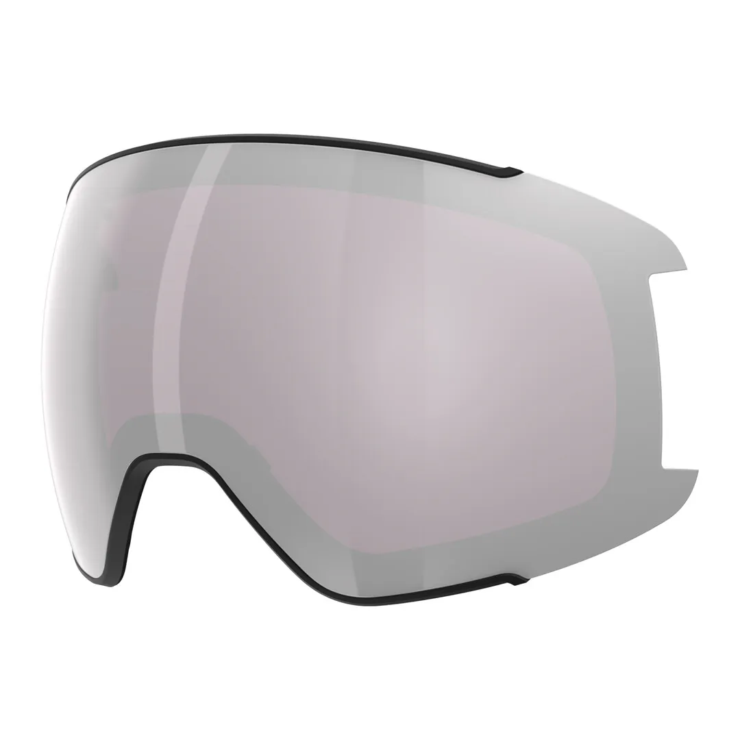 Einzelnes, graues 5K Chrome Ersatzglas für eine Head Sentinel Rennbrille.