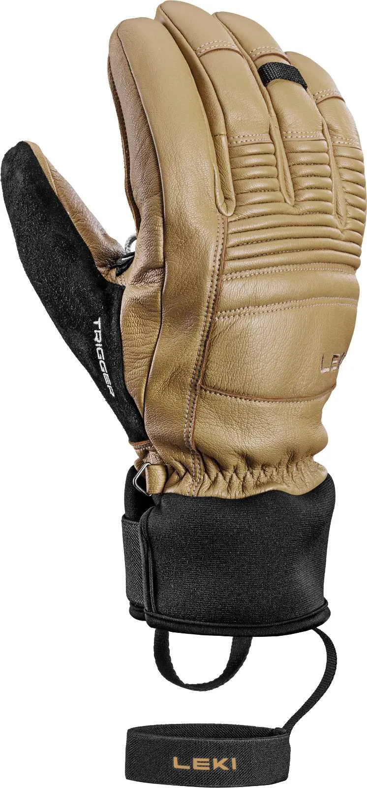 LEKI Tyton Pro TR Skihandschuhe Tan-Black
