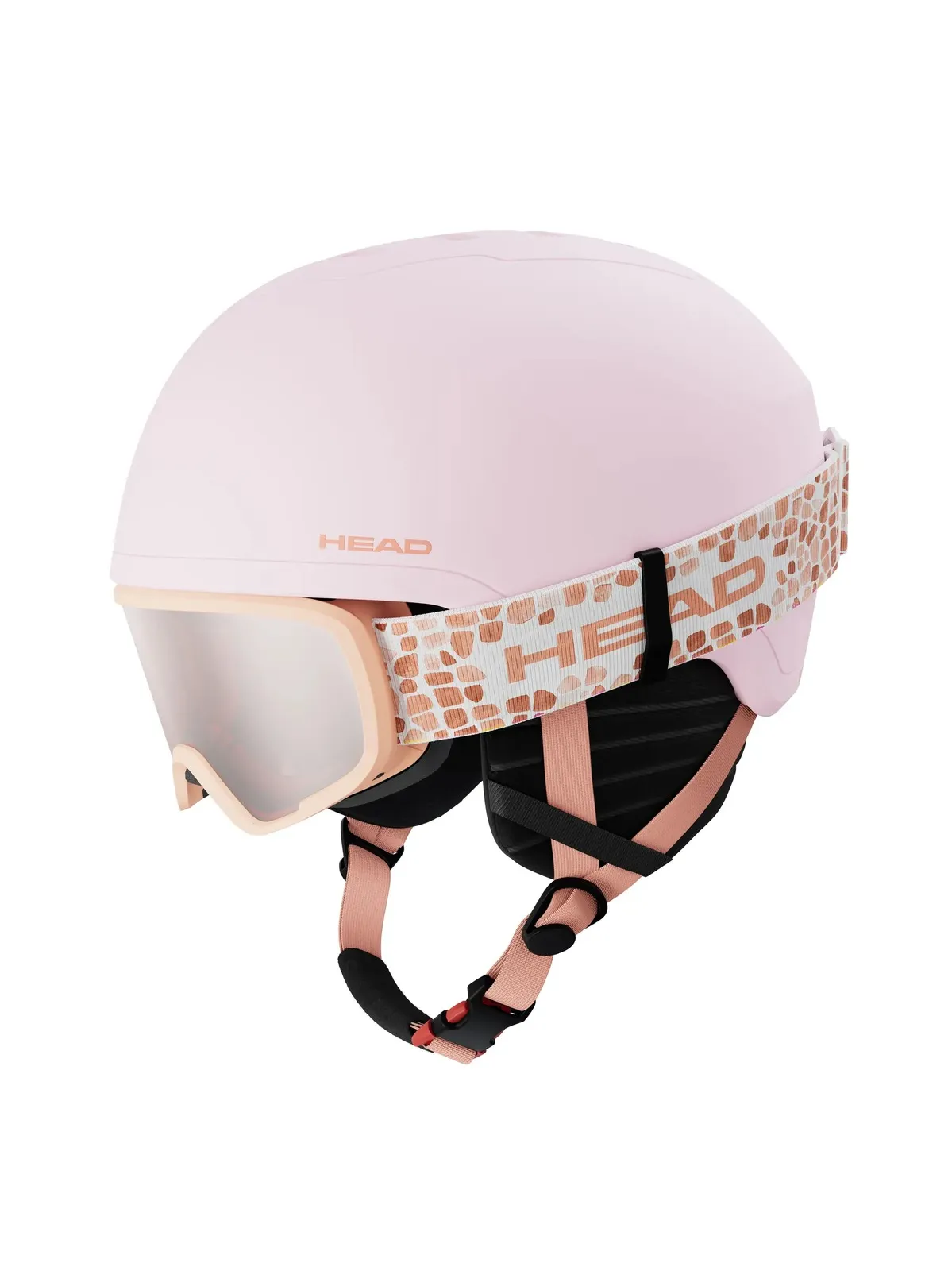 Head Yuki Set Candy Kinder Skihelm mit Skibrille Ansicht 1