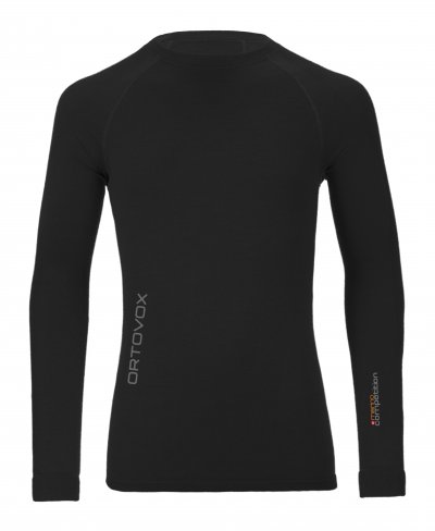 Ortovox 230 Longsleeve Schwarzes Ortovox 230 COMPETITION Longsleeve, eng anliegend mit langen Ärmeln.
