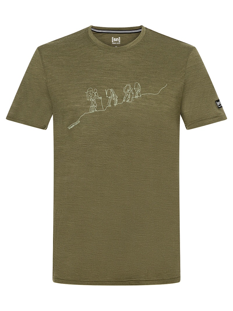 Super.Natural Men Hiking Olive Night Melange | Onlineshop ski-shop.ch