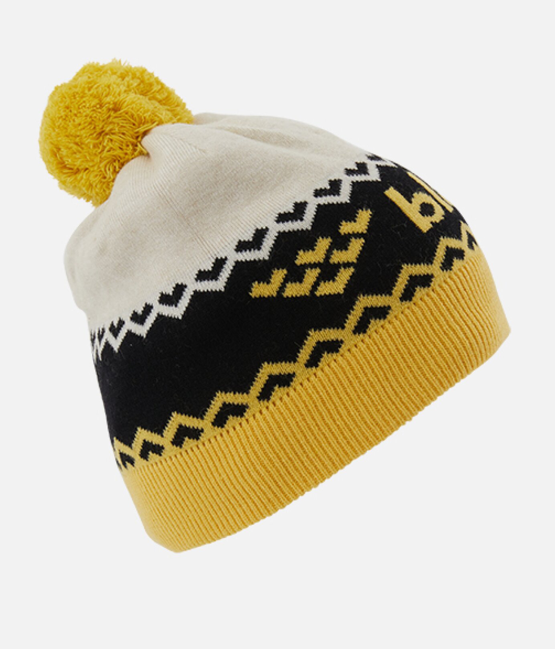 Black Crows Crista Yellow Beanie
