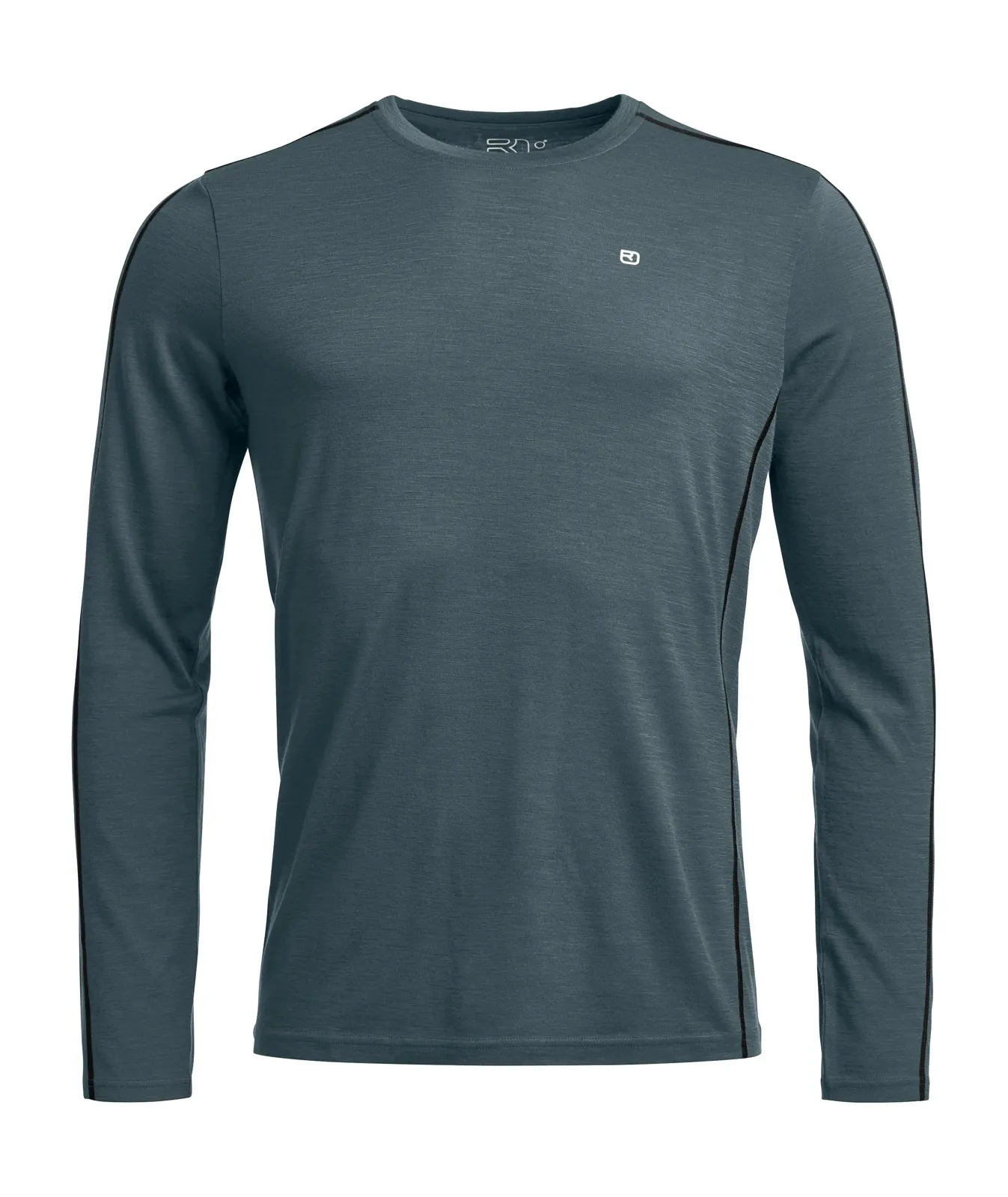Ortovox 185 Rock'N'Wool Long Sleeve Herren Dark Arctic Grey