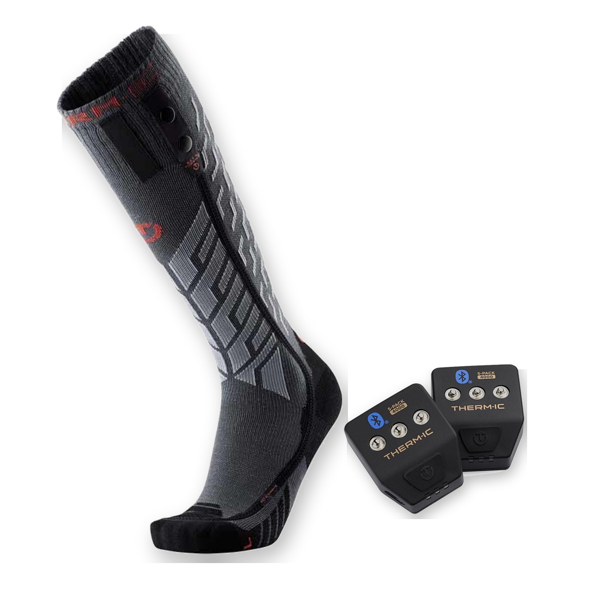 Therm-ic Ultra Warm Performance S.E.T Heizsocken + S-Pack 3000B / 4000B Set