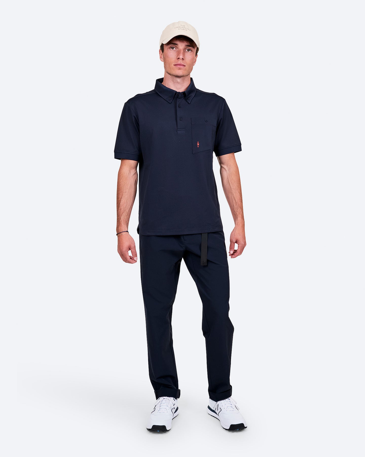 Q-9 Button Down Poloshirt