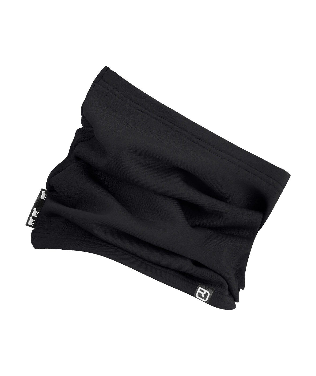 Ortovox Fleece Light Neckwarmer Schlauchschal Black Raven