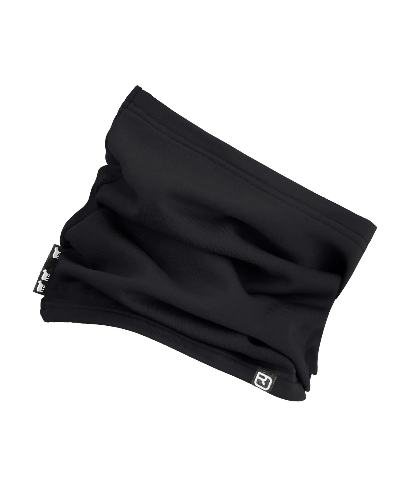 Ortovox Fleece Light Neckwarmer Schlauchschal Black Raven