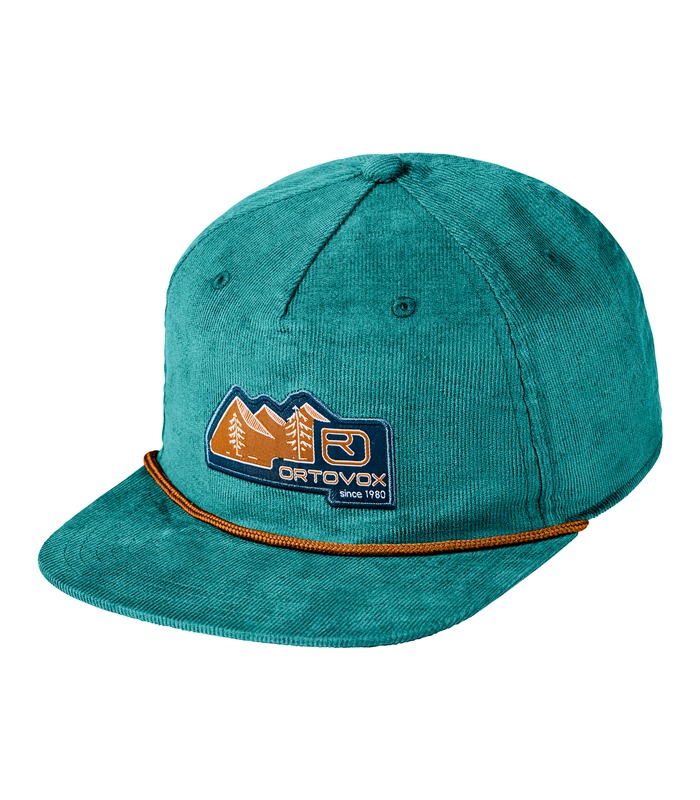 Ortovox Vintage Badge Cap Pacific Green | ski-shop.ch