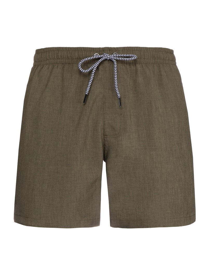 Grüne Badeshorts Davey Camo Grüne Badeshorts Davey Camo von Protest mit Kordelzug und elastischem Bund.