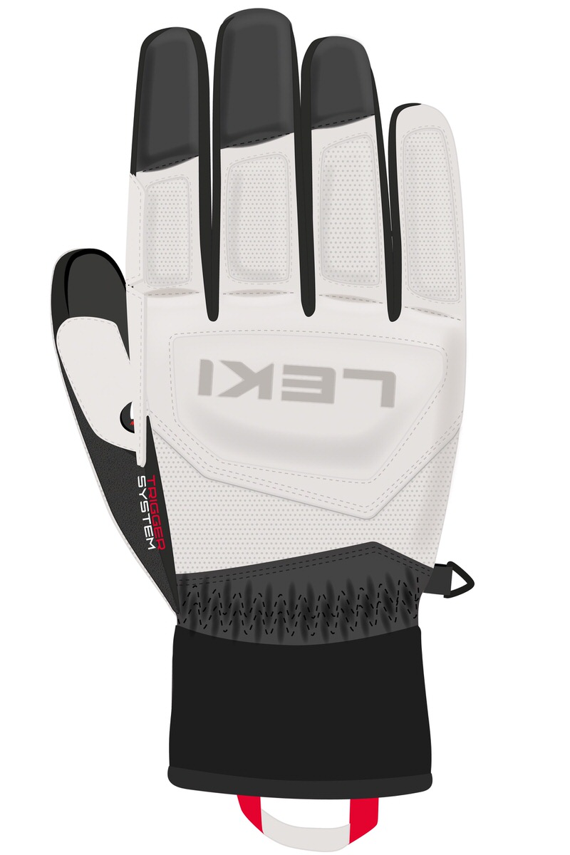 Leki Griffin Prime 3D White/Black