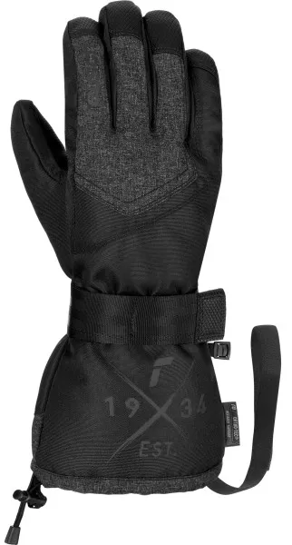 Reusch Baseplate R-TEX XT Snowboardhandschuh Black/Black Melange