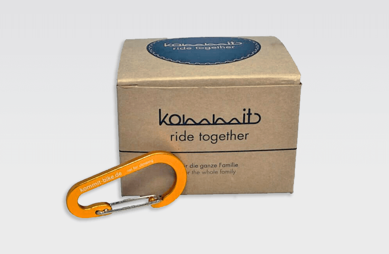 kommit Karabiner Orange