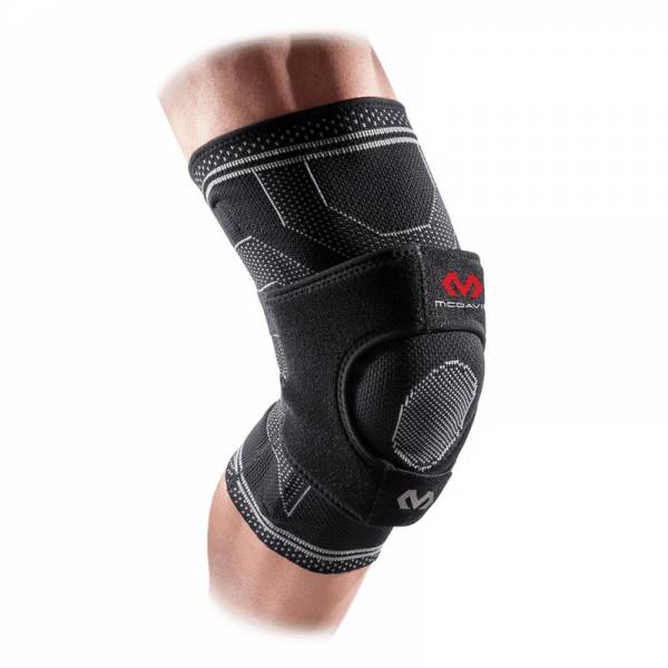 MCDavid Elite Engineered Elastic Knee Support Dual Wrap and Stays | ski-shop.ch