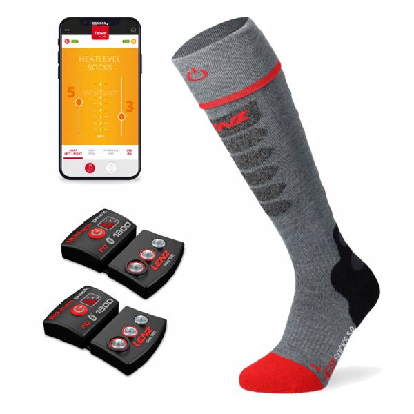 Lenz Heat Sock 5.1 Slimfit Toe Cap Set