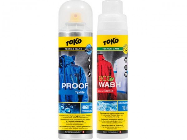 Toko Duo-Pack Textile Proof & Eco Textile Wash 2 x 250ml