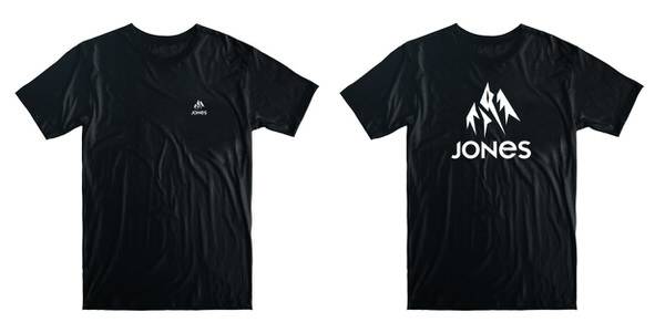 Jones Truckee Black T-Shirt | Für die kommende Wintersaison 2021