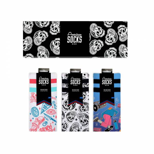 Skater - Giftbox American Socks