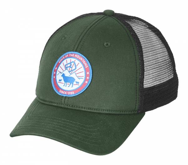 Ortovox Stay in Sheep Trucker Cap Green Forest
